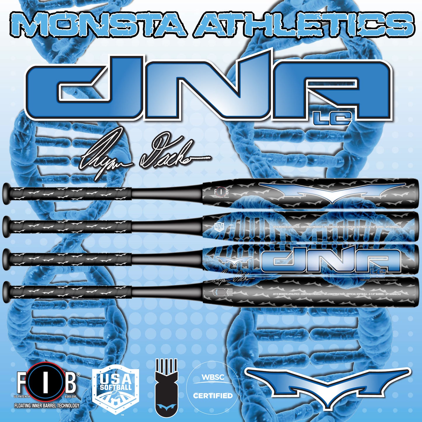 2015 USA ASA DNA Slowpitch Softball Bat ***PRE-ORDER***