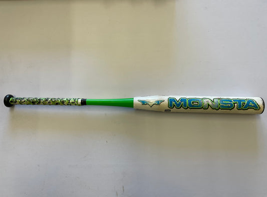2015 Monsta White Green Blue USA NSA Slowpitch Softball Bat