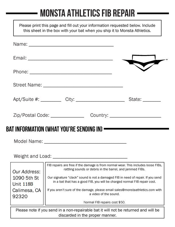 FIB Repair - Bat Must Be Sent In