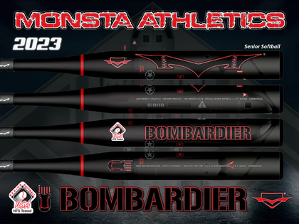2023 Senior Bombardier Slowpitch Softball Bat